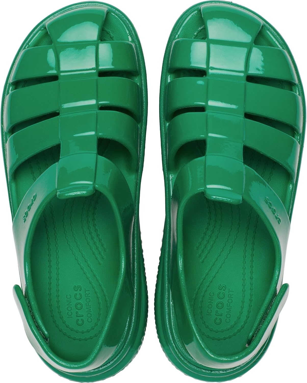 image:imageCrocs Unisex Adult Stomp Fisherman SandalGreen Ivy