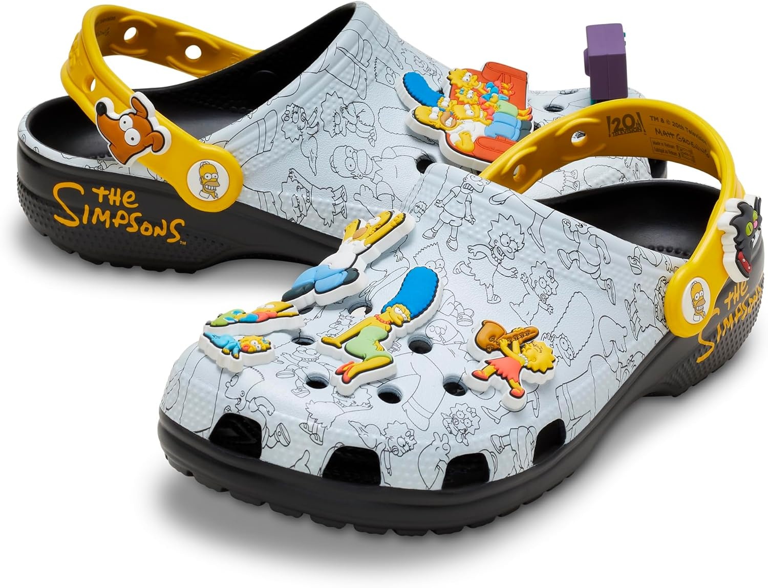 image:imageCrocs Unisex Adult The Simpsons Classic ClogsThe Simpsons