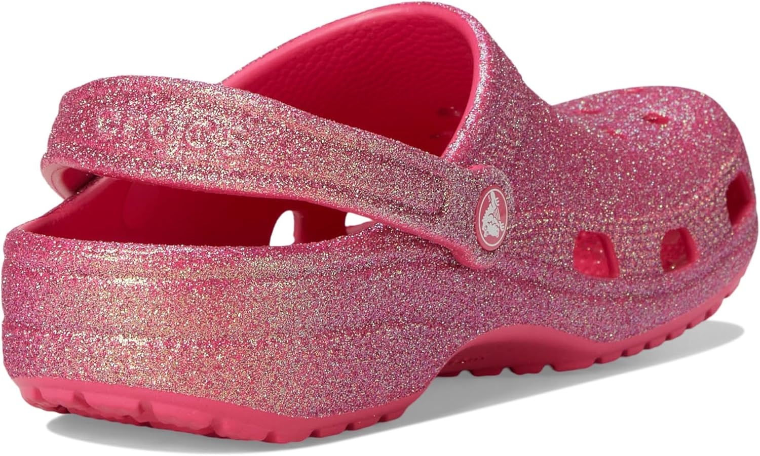 image:imageCrocs Unisex Classic Clogs Glitter Dragon Fruit Men 7 Women 9 Medium