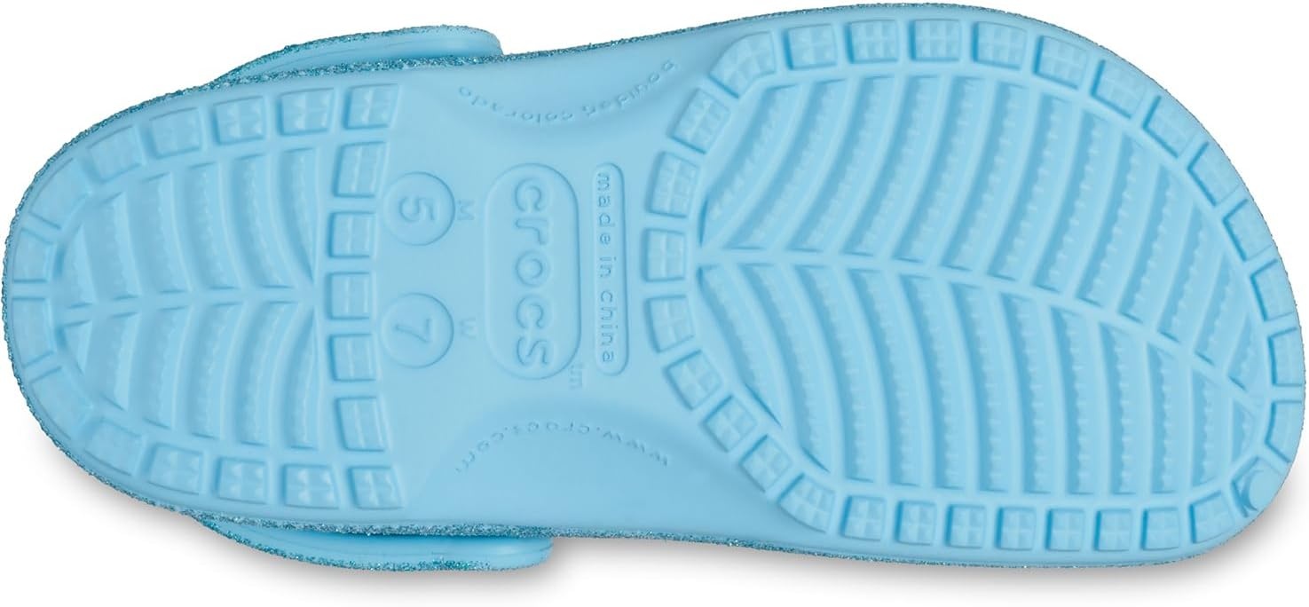 image:imageCrocs Unisex Classic Clogs Glitter Tinted Glass Mens 5 Womens 7 Medium