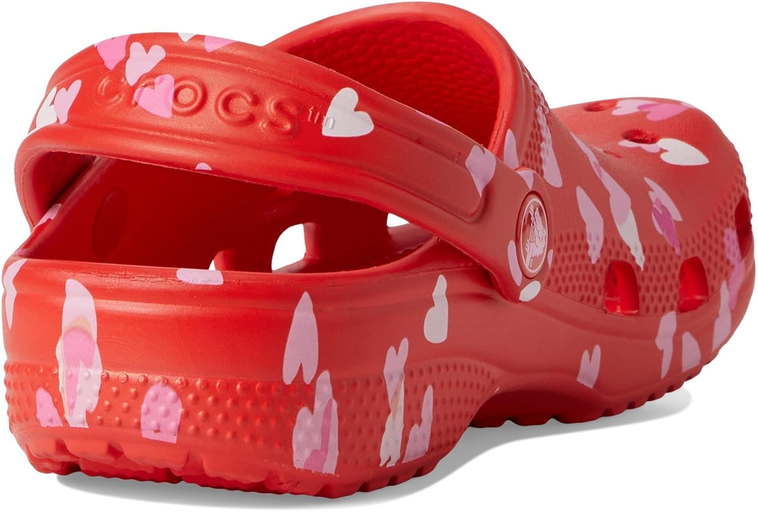 image:imageCrocs Unisex Classic Clogs with Patterns and Graphics Little KidBig Kid Cherry Red 1 Medium