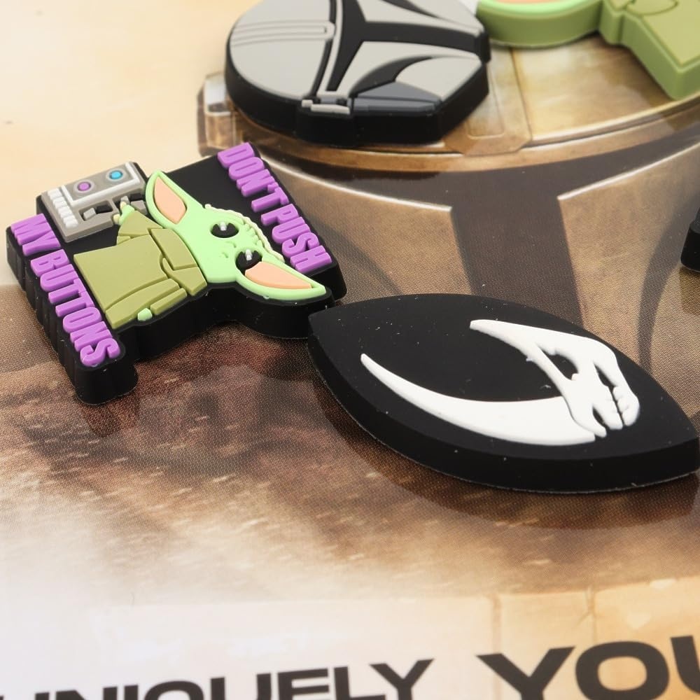 image:imageCrocs Unisex Jibbitz Characters Disneys The Mandalorian 5Pack One Size