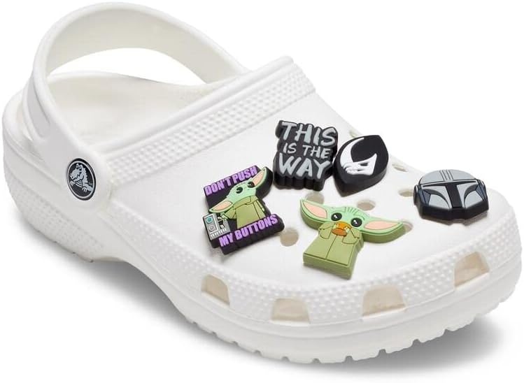 image:imageCrocs Unisex Jibbitz Characters Disneys The Mandalorian 5Pack One Size