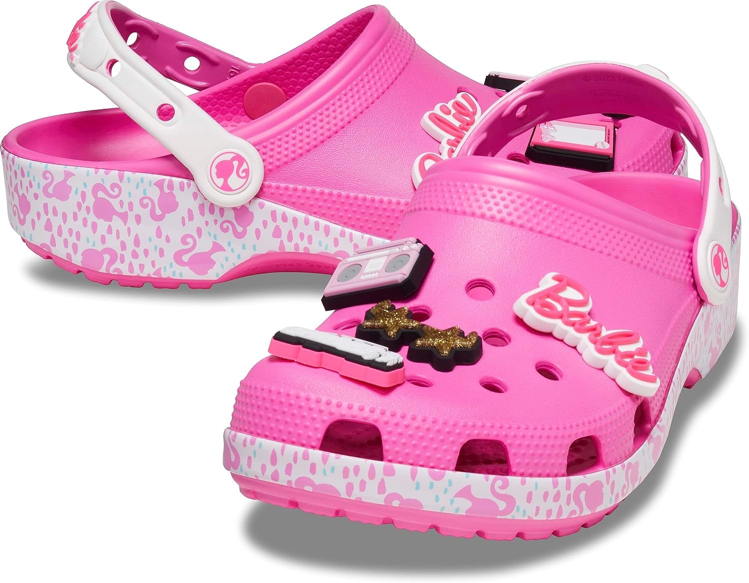 image:imageCrocs UnisexAdult Barbie Classic ClogElectric Pink