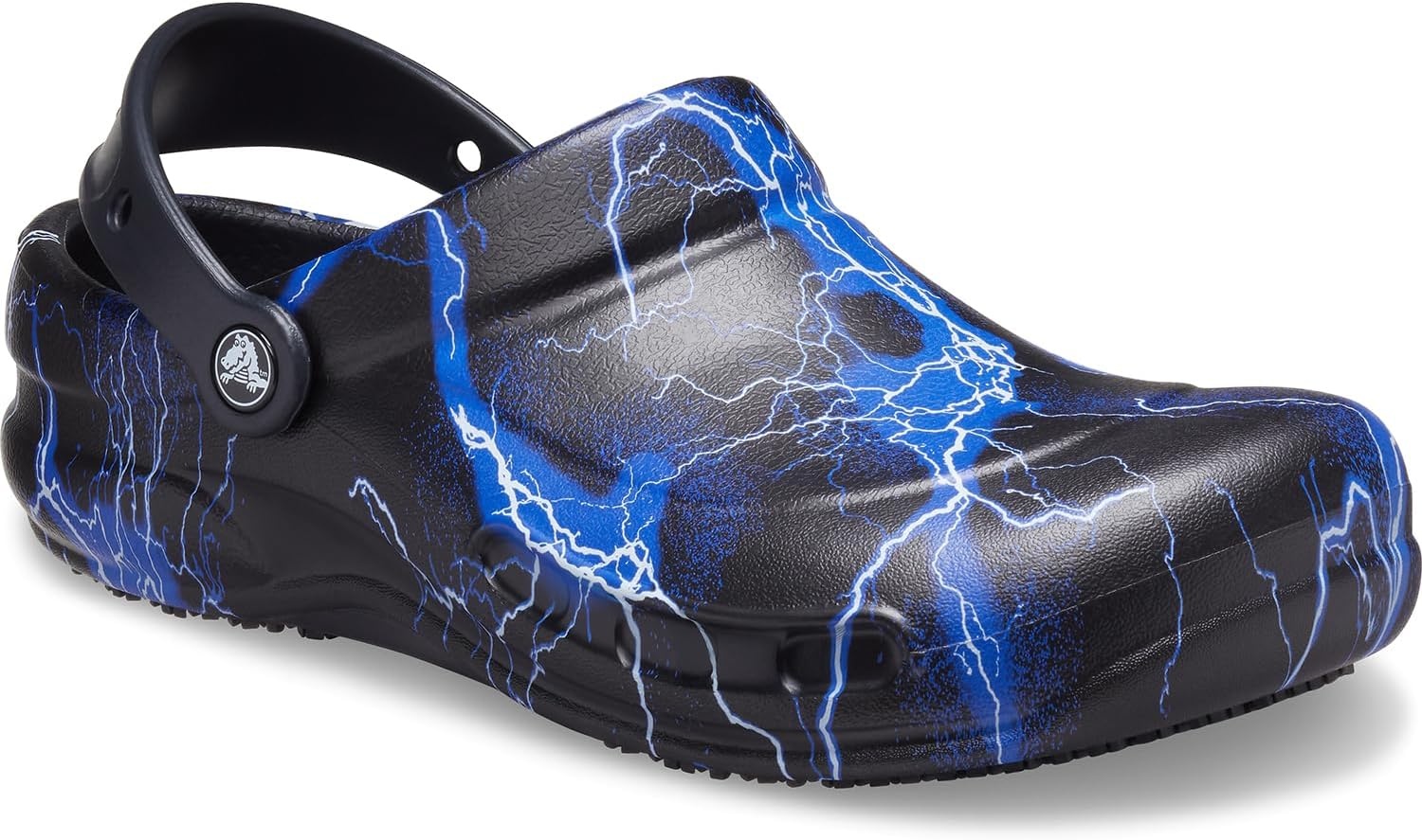 image:imageCrocs UnisexAdult Bistro Graphic Clogs Slip Resistant Work ShoesBlackLightning