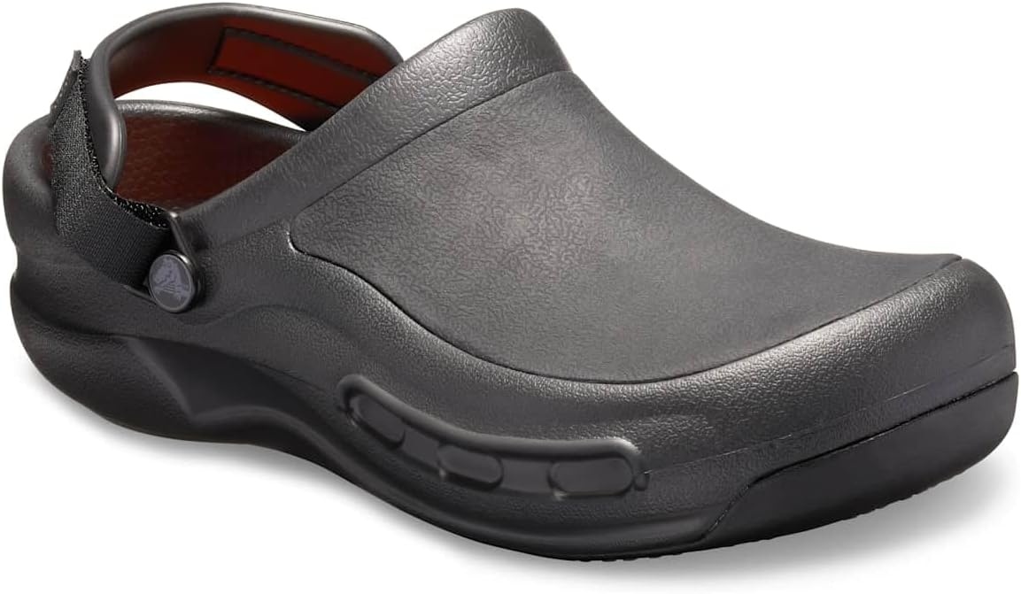 image:imageCrocs UnisexAdult Bistro Pro Literide Clogs Enclosed Toe Work Shoes Slip Resistant All Day ComfortBlack