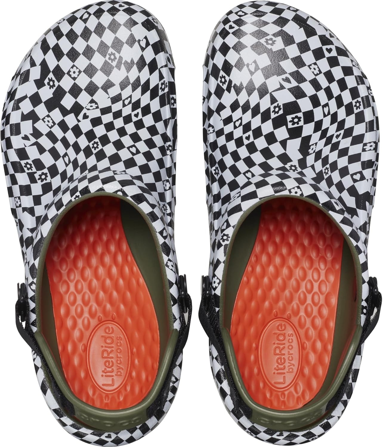 image:imageCrocs UnisexAdult Bistro Pro Literide Clogs Enclosed Toe Work Shoes Slip Resistant All Day ComfortBlackWhite