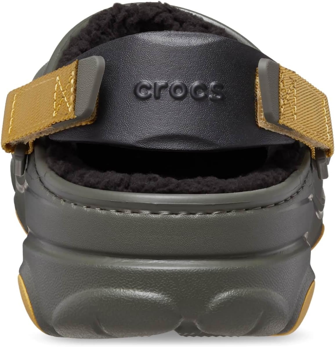 image:imageCrocs UnisexAdult Classic All Terrain Lined Clogs Adjustable Heel StrapDusty Olive