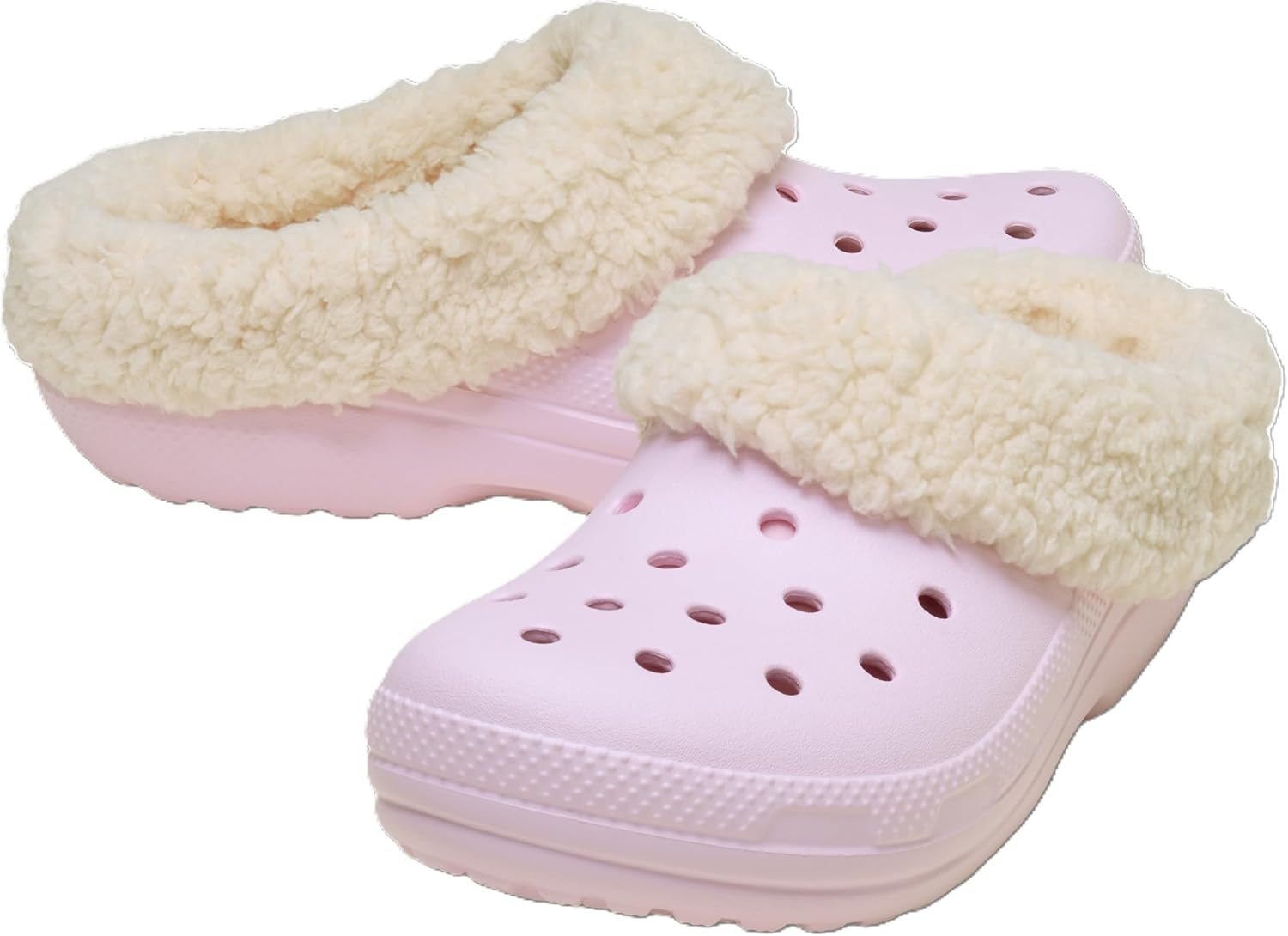 image:imageCrocs UnisexAdult Classic Blitzen IV ClogsPink Milk