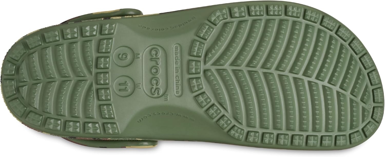 image:imageCrocs UnisexAdult Classic Clog Seasonal GraphicArmy Green Camo