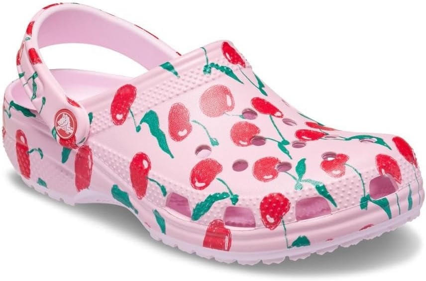 image:imageCrocs UnisexAdult Classic Clog Seasonal GraphicPink MilkCherries