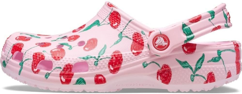 image:imageCrocs UnisexAdult Classic Clog Seasonal GraphicPink MilkCherries