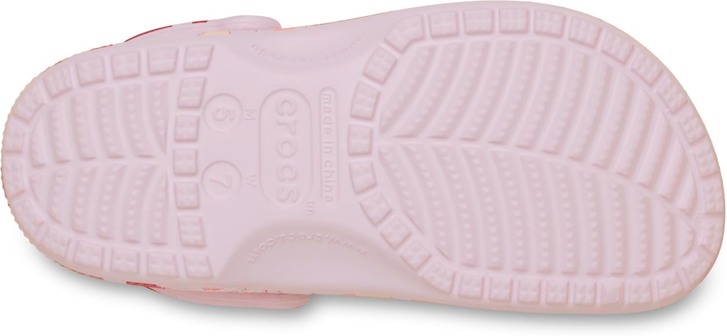 image:imageCrocs UnisexAdult Classic Clog Seasonal GraphicPink MilkHearts