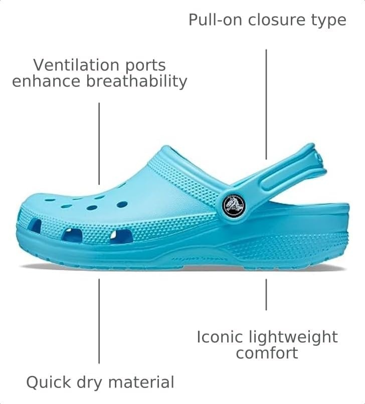 image:imageCrocs UnisexAdult Classic Clog Clogs for Women and MenArctic