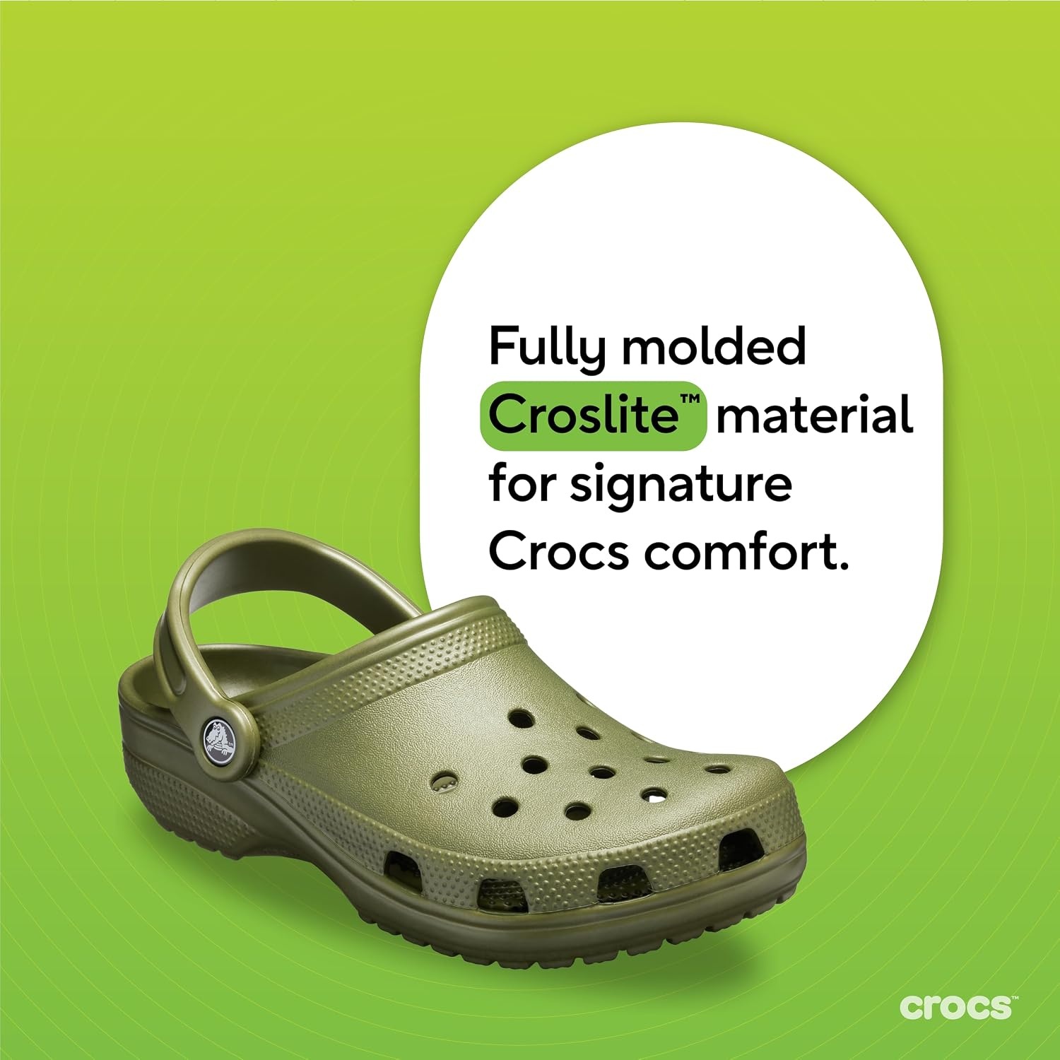 image:imageCrocs UnisexAdult Classic Clog Clogs for Women and MenArmy Green