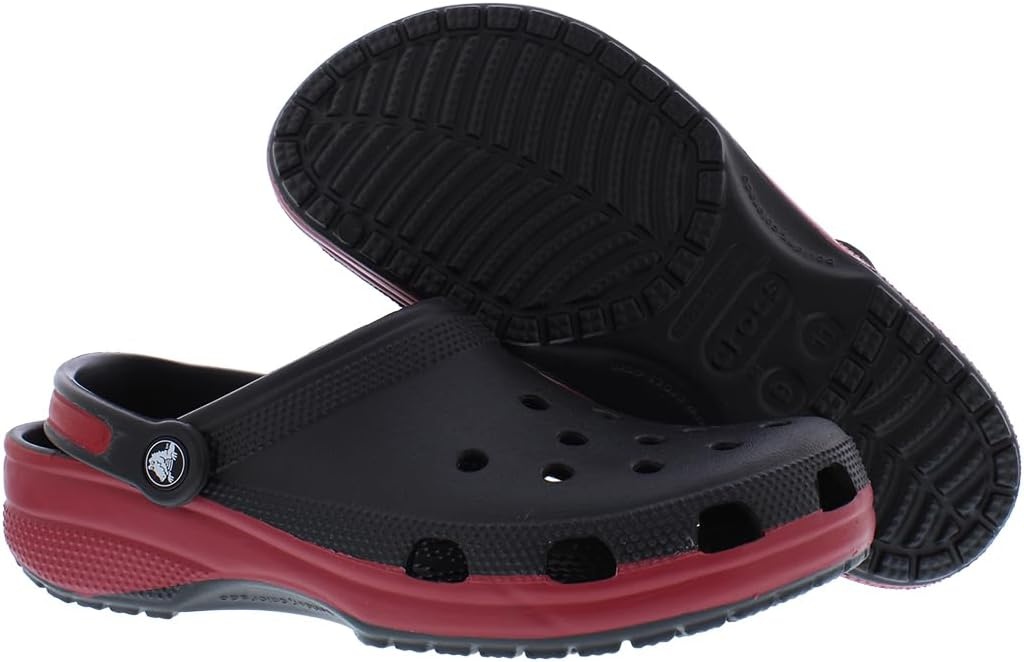 image:imageCrocs UnisexAdult Classic Clog Clogs for Women and MenBlackRed