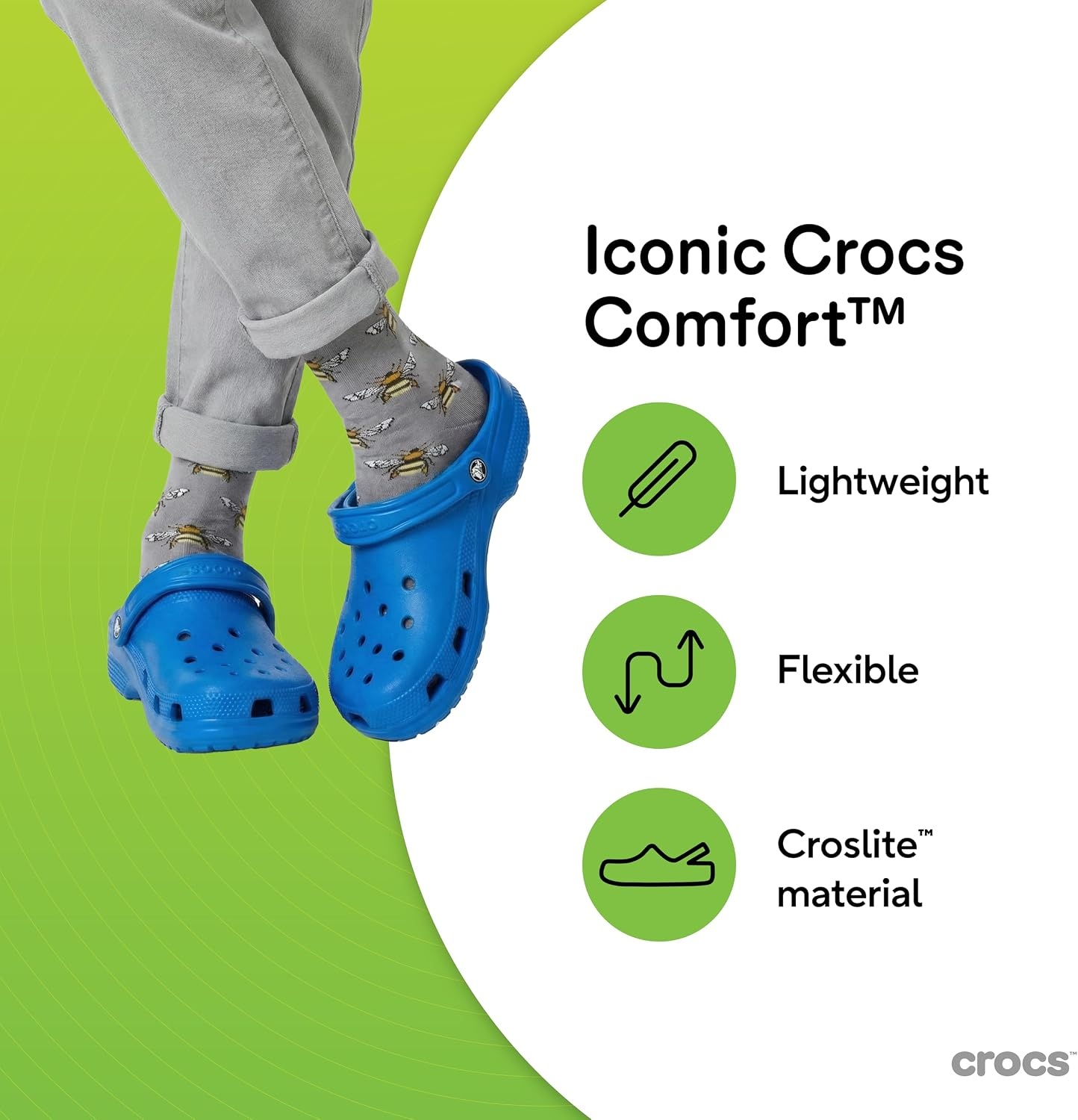 image:imageCrocs UnisexAdult Classic Clog Clogs for Women and MenBlue Bolt