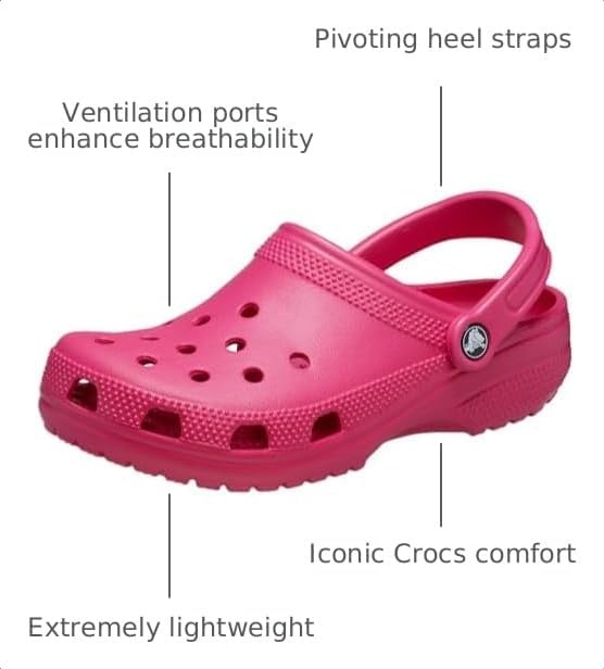 image:imageCrocs UnisexAdult Classic Clog Clogs for Women and MenDragon Fruit