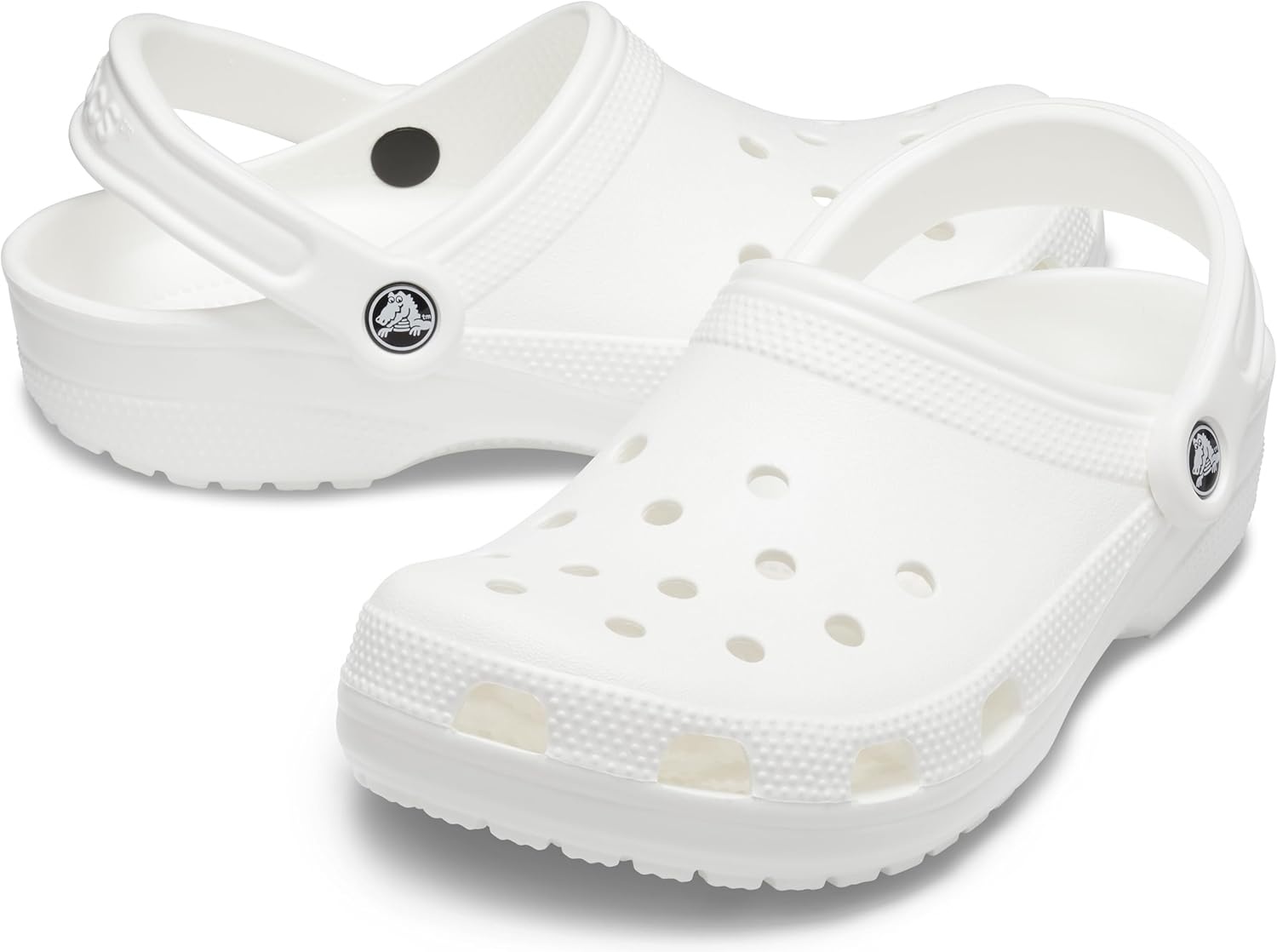 image:imageCrocs UnisexAdult Classic ClogsWhite