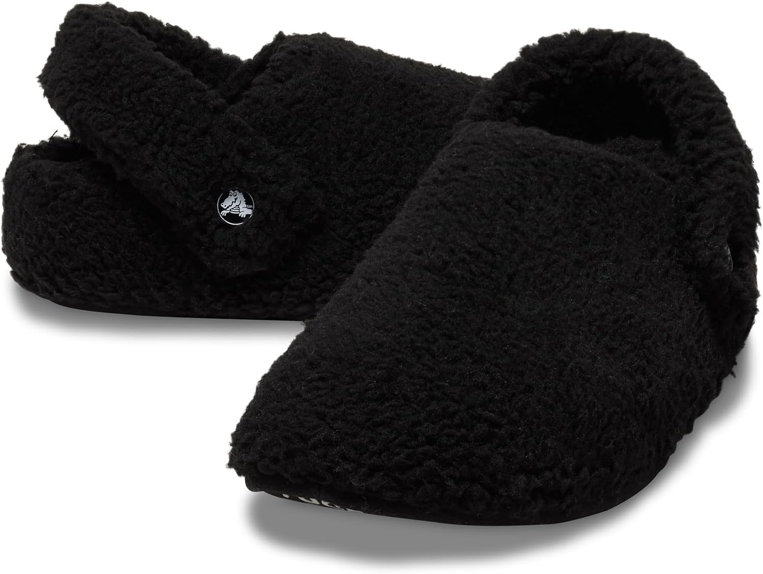 image:imageCrocs UnisexAdult Classic Cozzzy Lined SlipperBlack