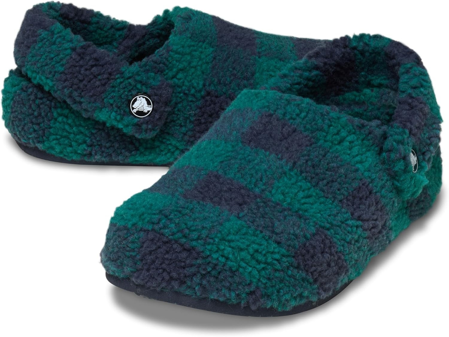 image:imageCrocs UnisexAdult Classic Cozzzy Lined SlipperHostaNavy