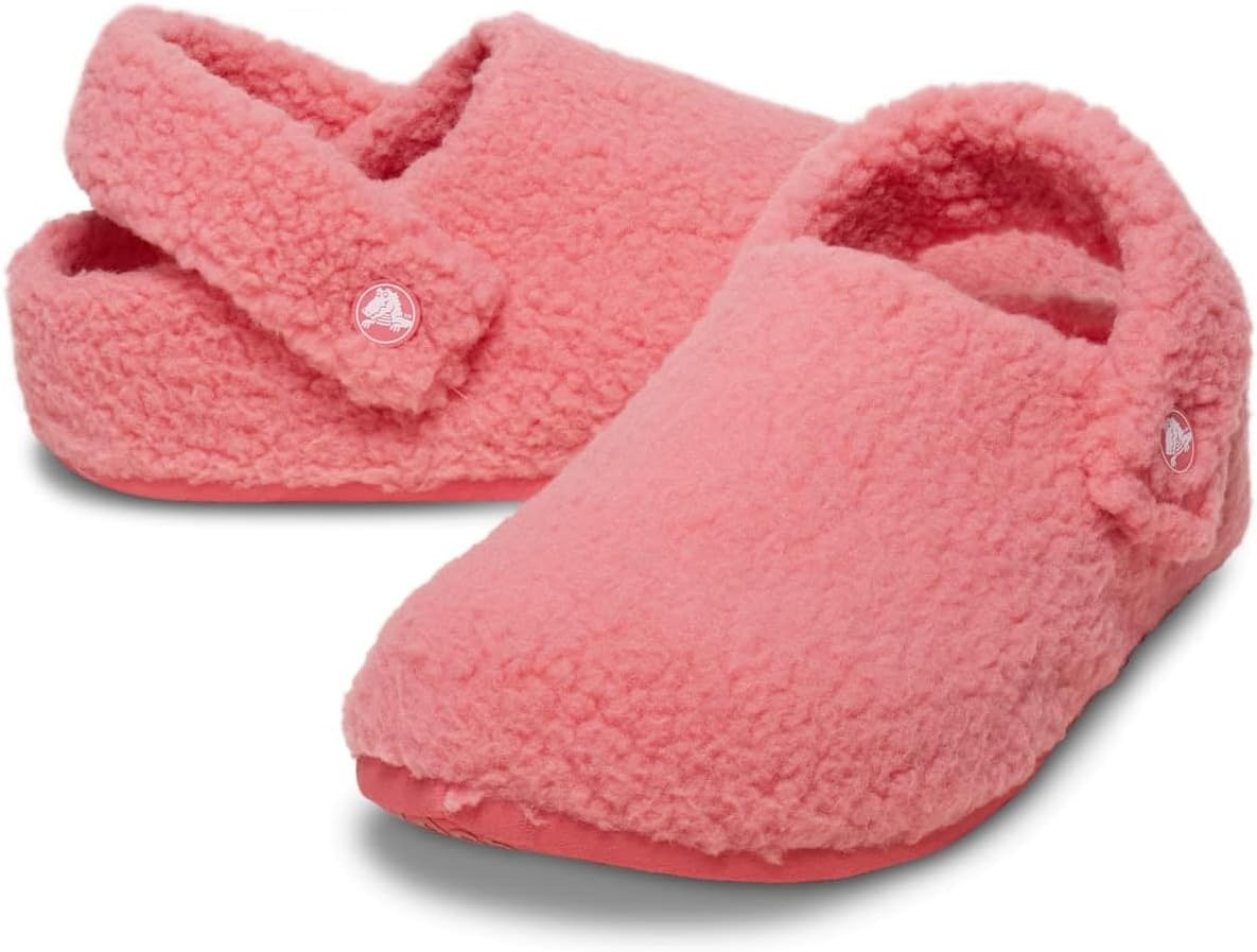 image:imageCrocs UnisexAdult Classic Cozzzy Lined SlipperHot Blush