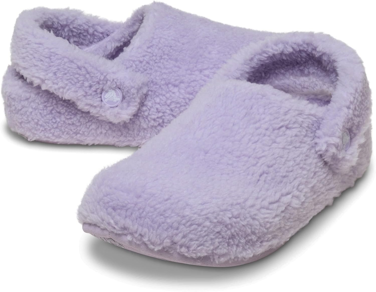 image:imageCrocs UnisexAdult Classic Cozzzy Lined SlipperLavender