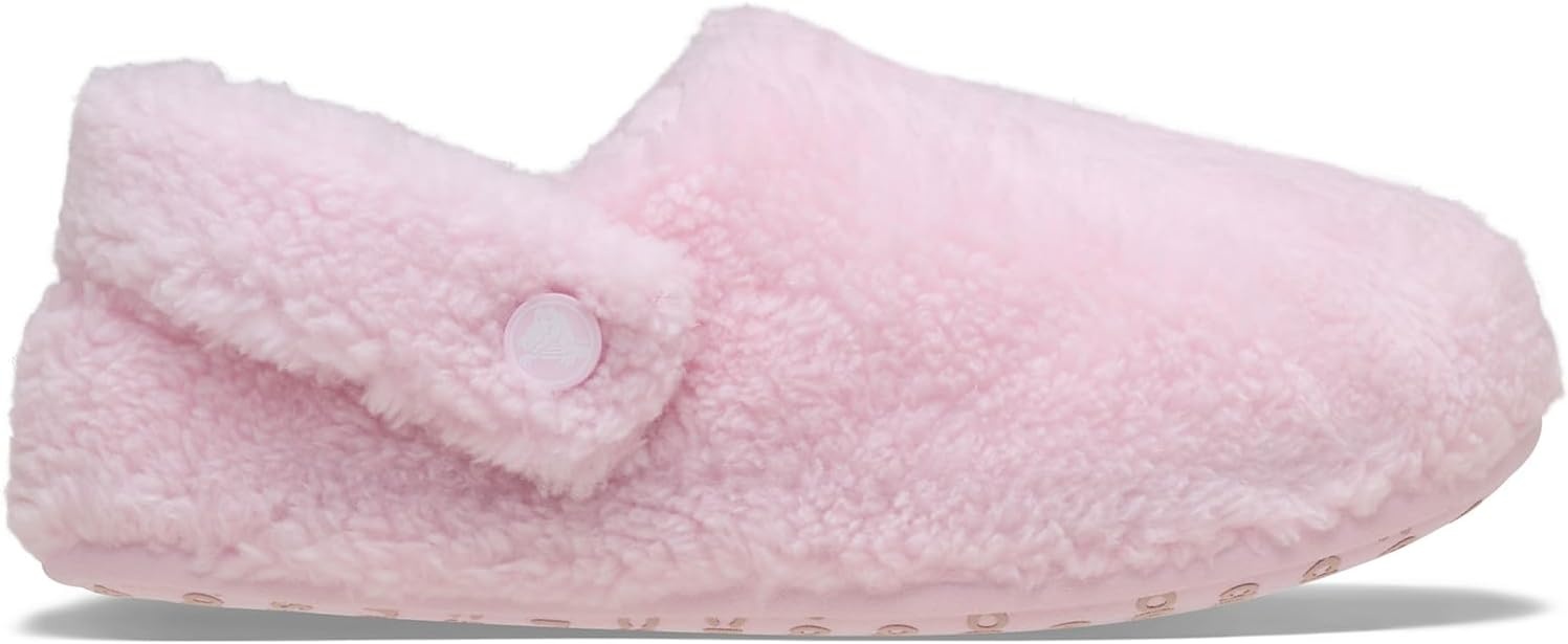 image:imageCrocs UnisexAdult Classic Cozzzy Lined SlipperPink Milk