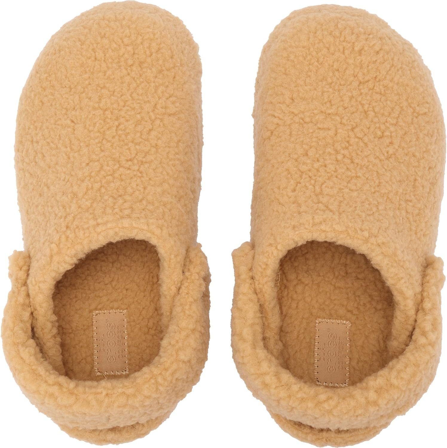 image:imageCrocs UnisexAdult Classic Cozzzy Lined SlipperWheat