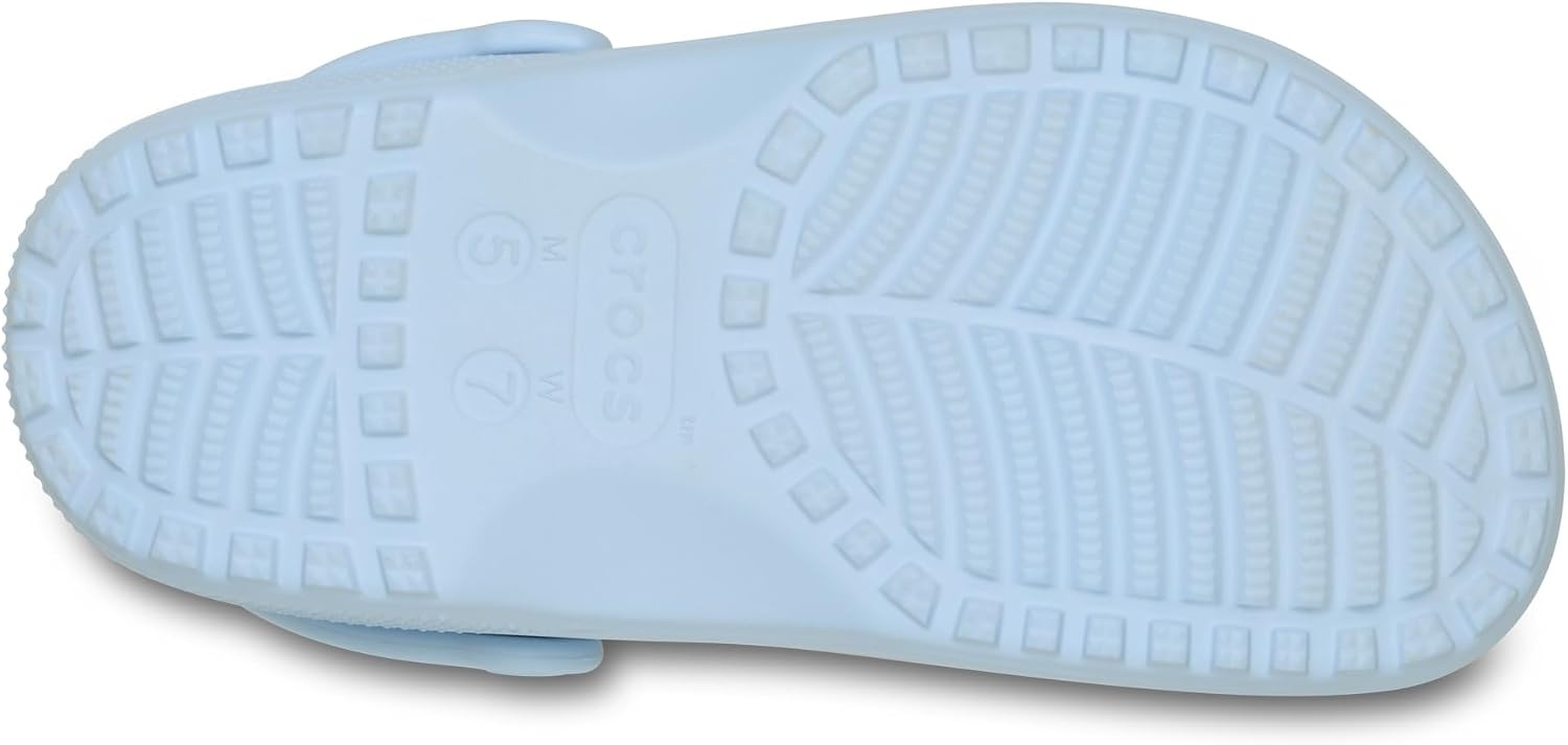image:imageCrocs UnisexAdult Classic Crafted Canvas amp Suede ClogsBlue Frost