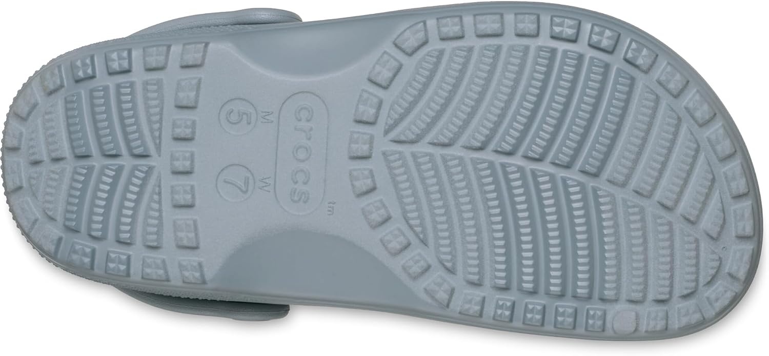 image:imageCrocs UnisexAdult Classic Crafted Canvas amp Suede ClogsConcrete