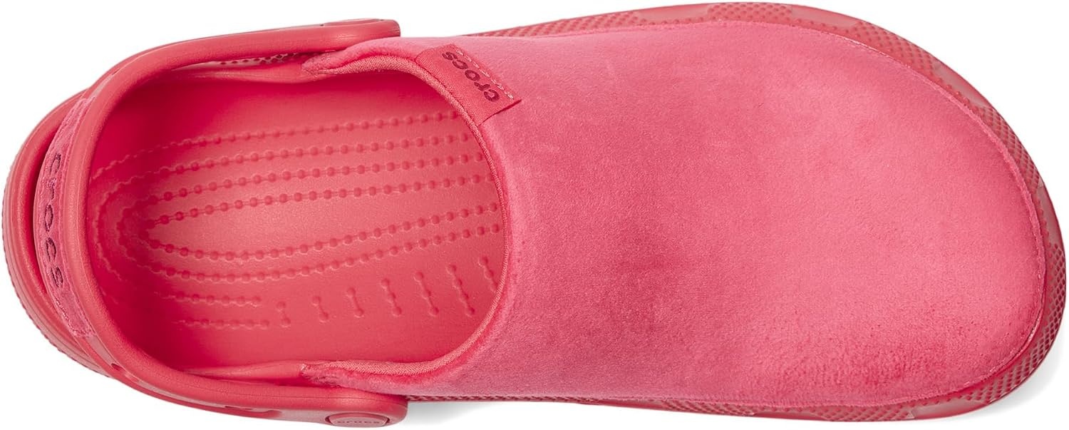 image:imageCrocs UnisexAdult Classic Crafted Canvas amp Suede ClogsDigital Raspberry Velvet