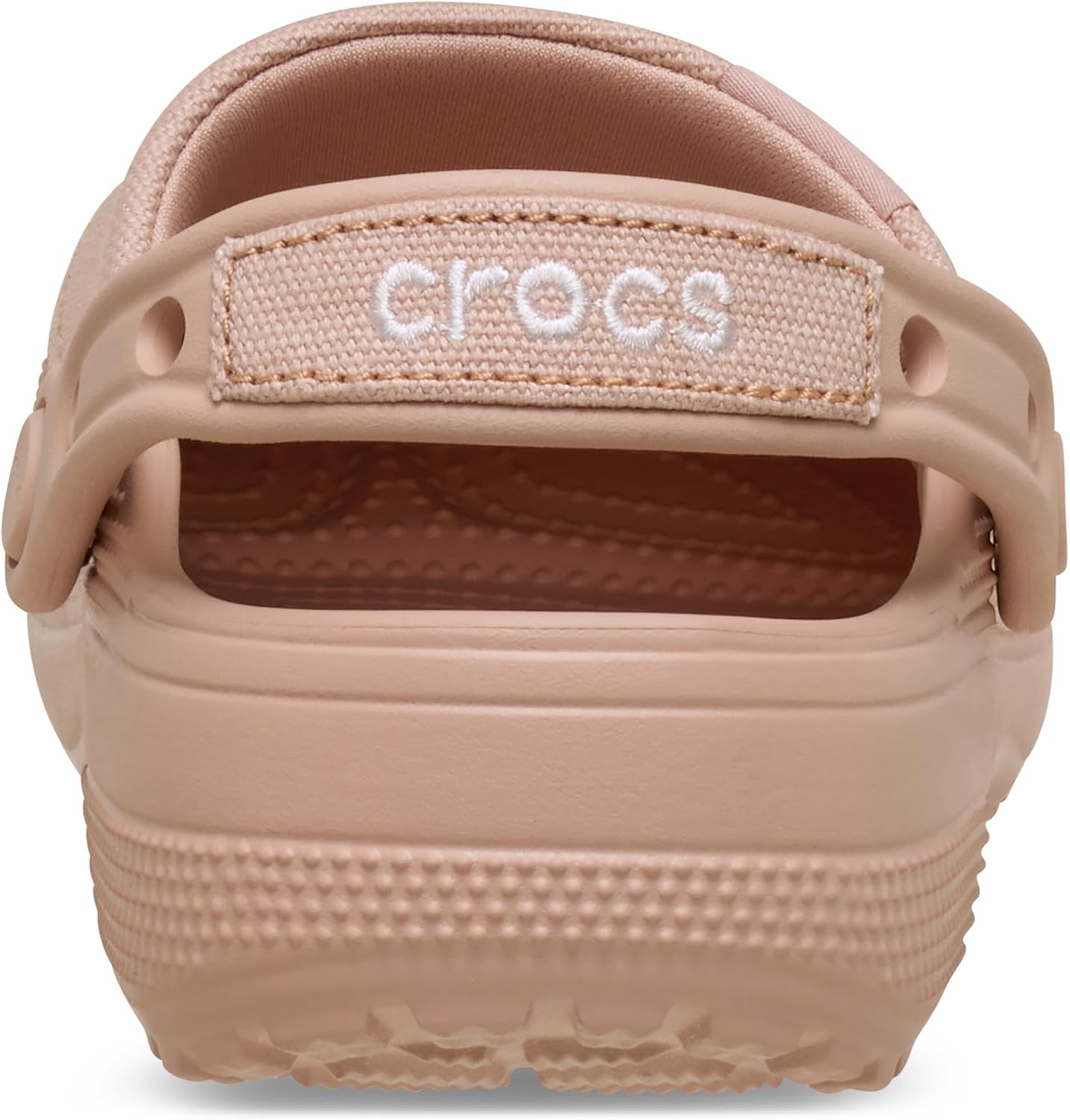image:imageCrocs UnisexAdult Classic Crafted Canvas amp Suede ClogsPink Caramel