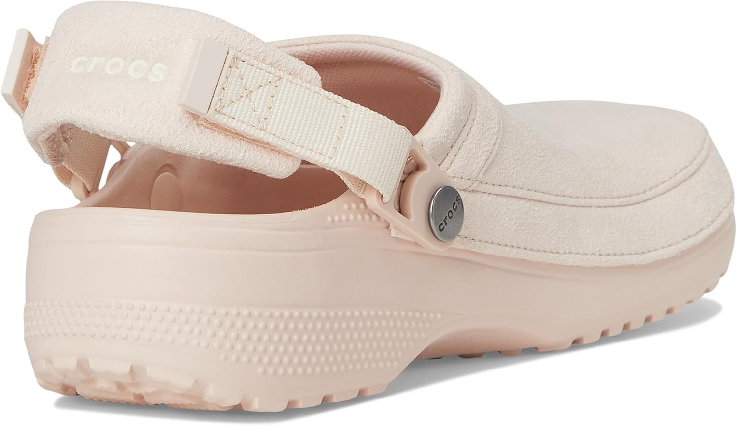 image:imageCrocs UnisexAdult Classic Crafted Canvas amp Suede ClogsQuartz Suede