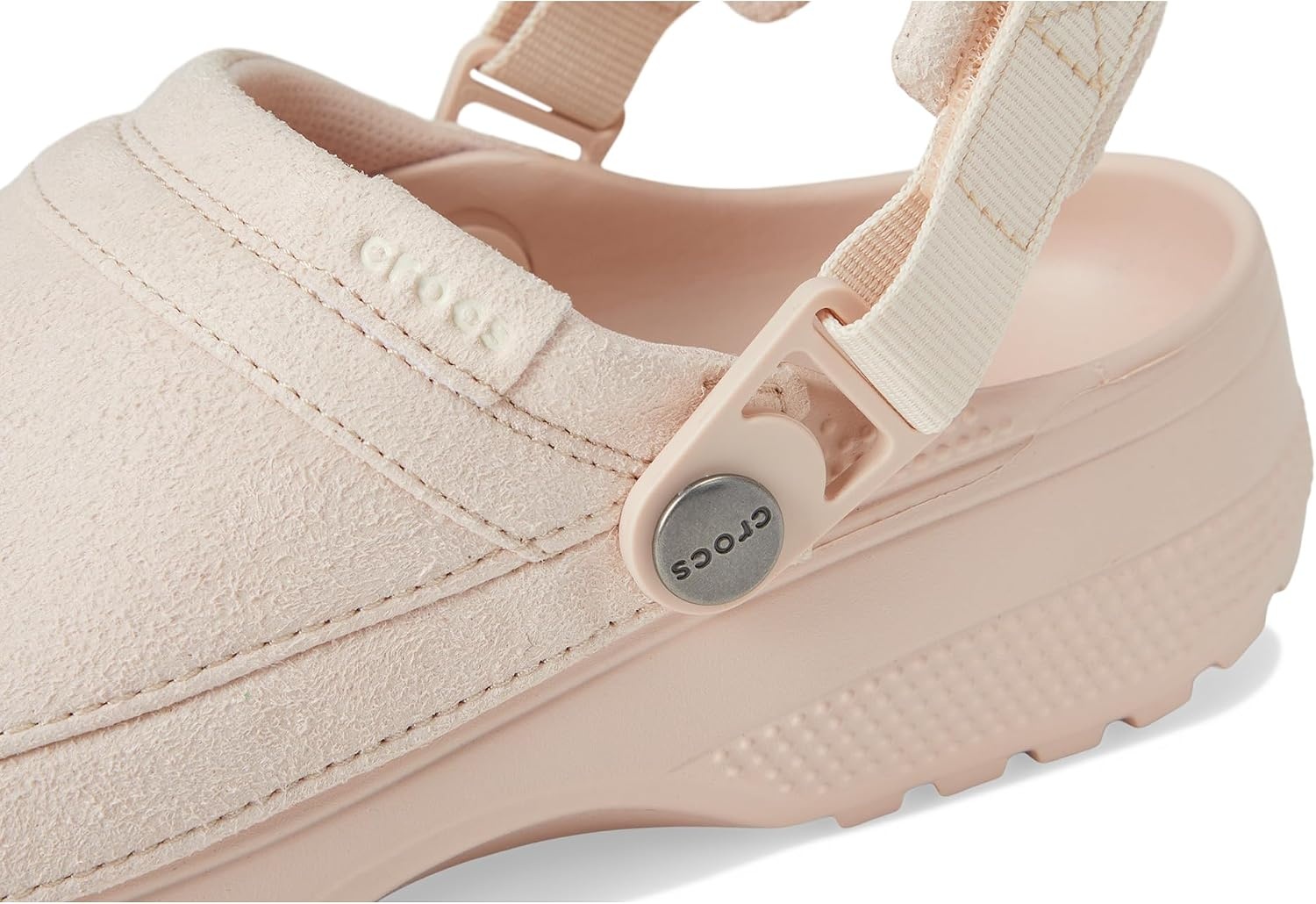 image:imageCrocs UnisexAdult Classic Crafted Canvas amp Suede ClogsQuartz Suede