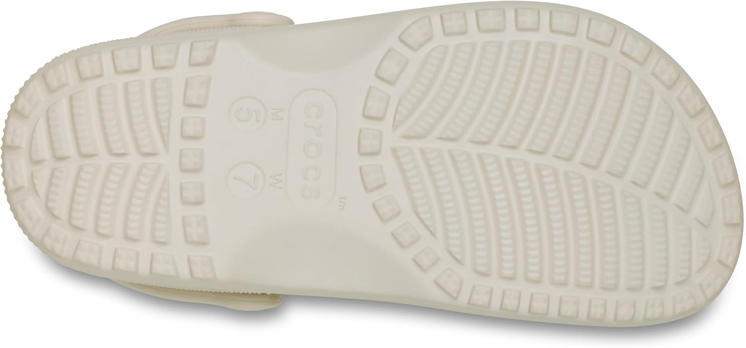 image:imageCrocs UnisexAdult Classic Crafted Canvas amp Suede ClogsStucco
