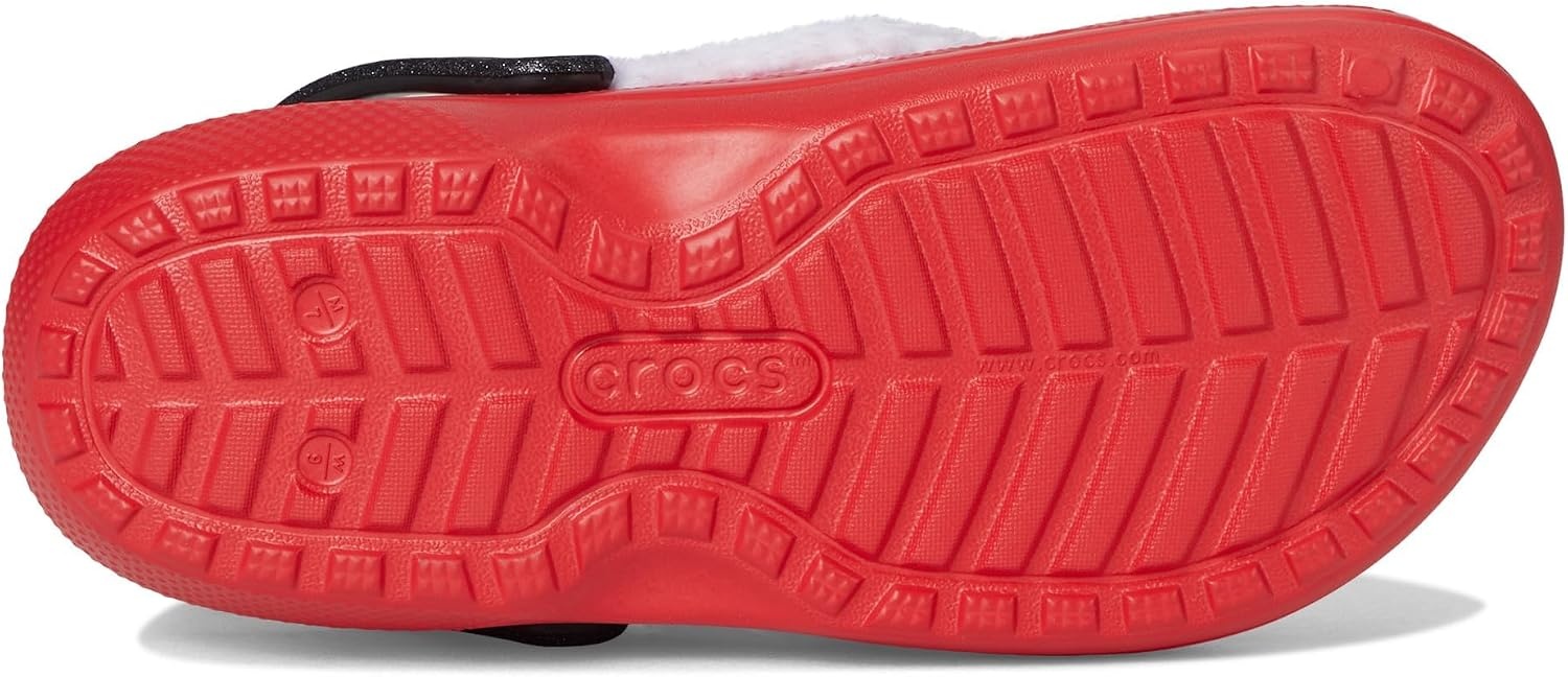 image:imageCrocs UnisexAdult Classic Holiday Lined ClogsVarsity RedMulti