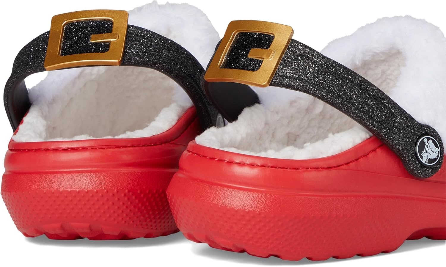 image:imageCrocs UnisexAdult Classic Holiday Lined ClogsVarsity RedMulti