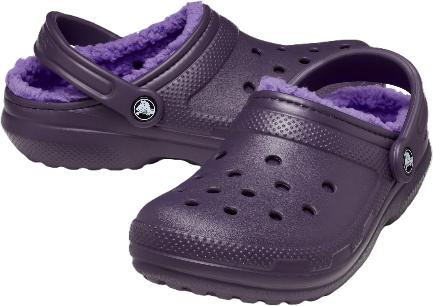 image:imageCrocs UnisexAdult Classic Lined ClogDark Iris