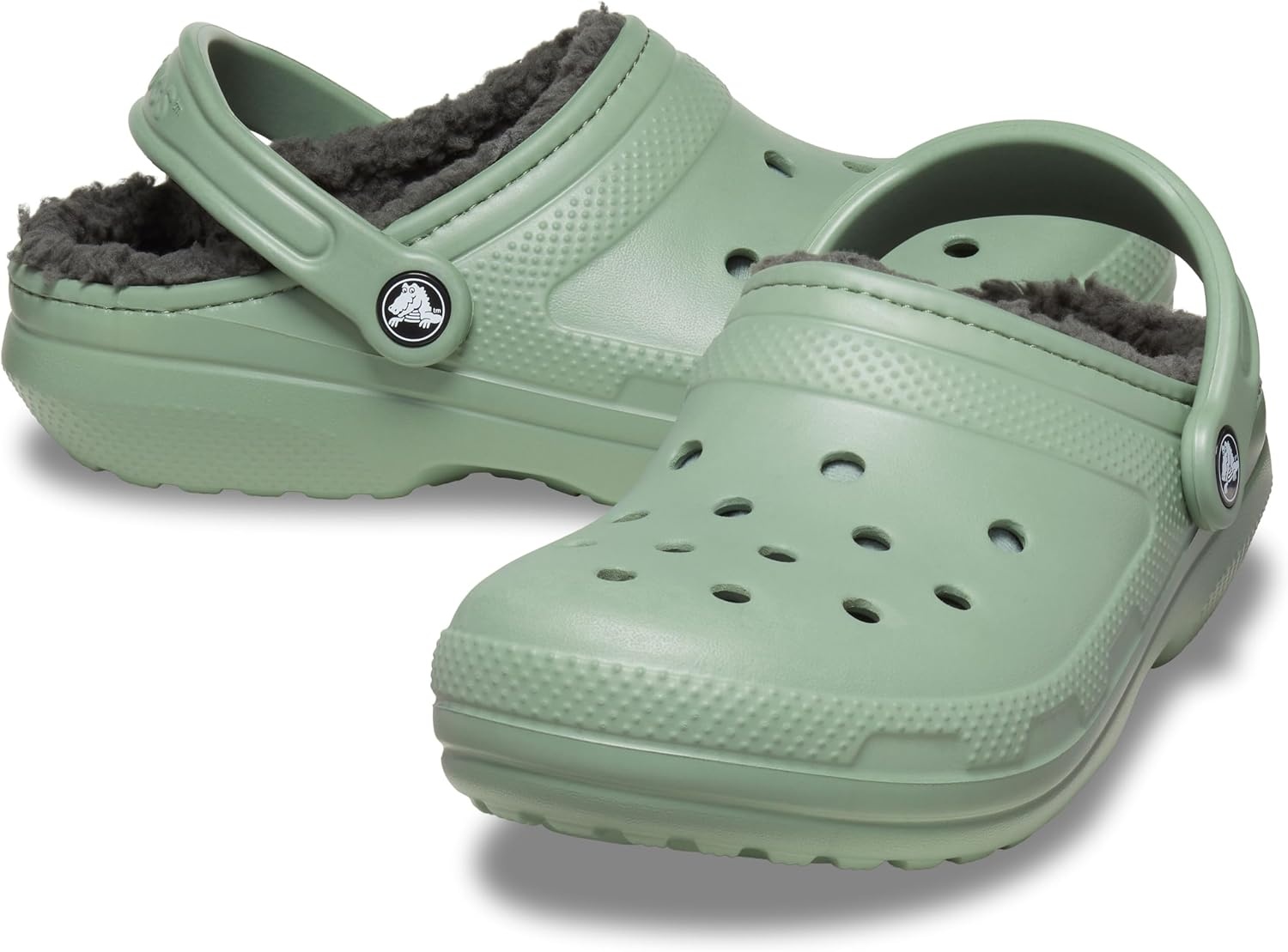 image:imageCrocs UnisexAdult Classic Lined ClogMossMulti