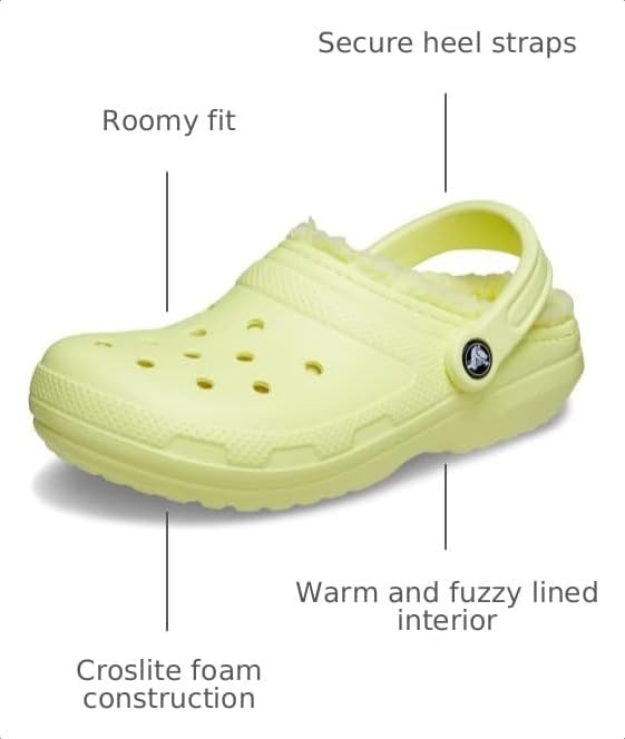 image:imageCrocs UnisexAdult Classic Lined ClogSulphur