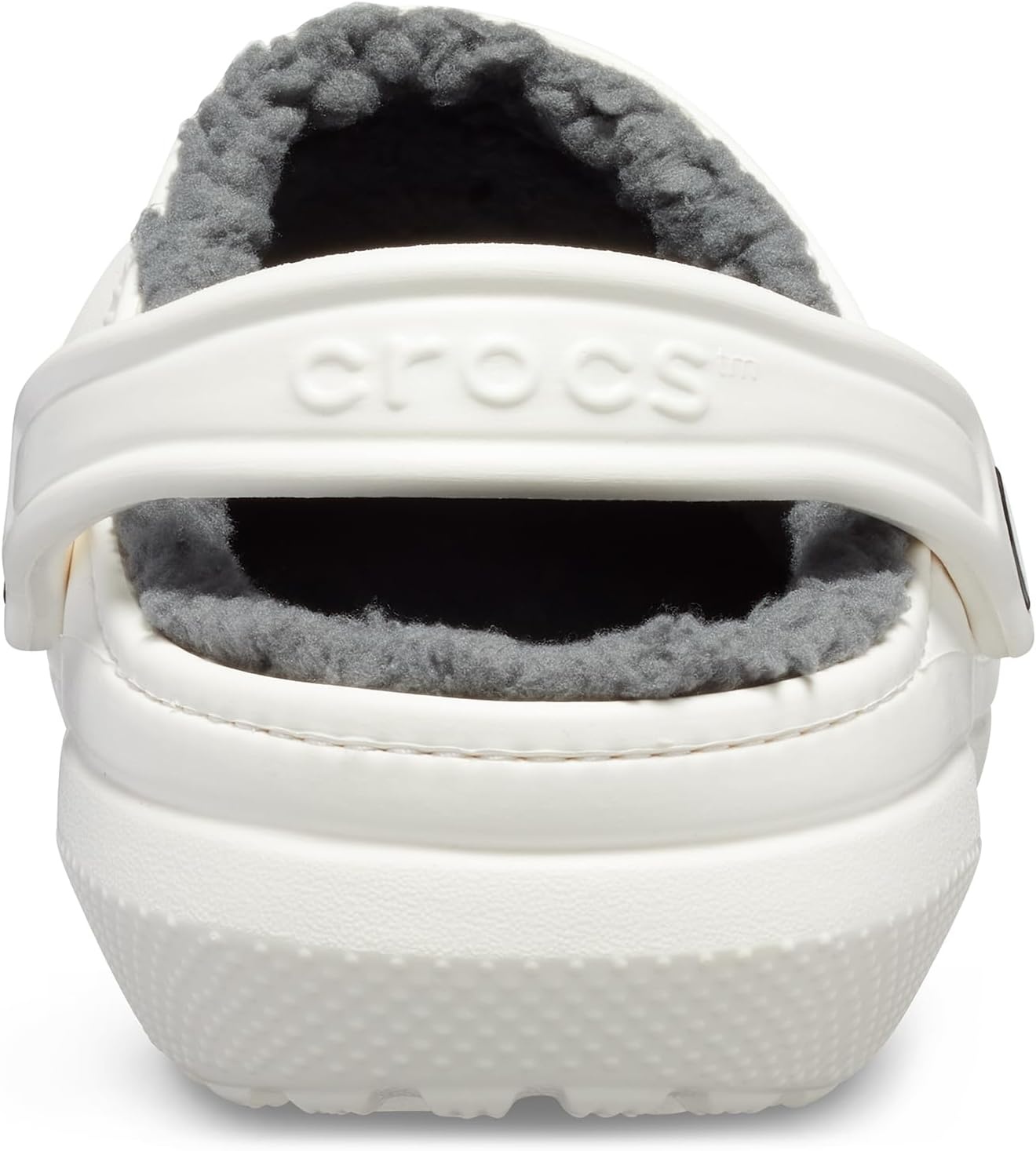 image:imageCrocs UnisexAdult Classic Lined ClogWhiteGrey