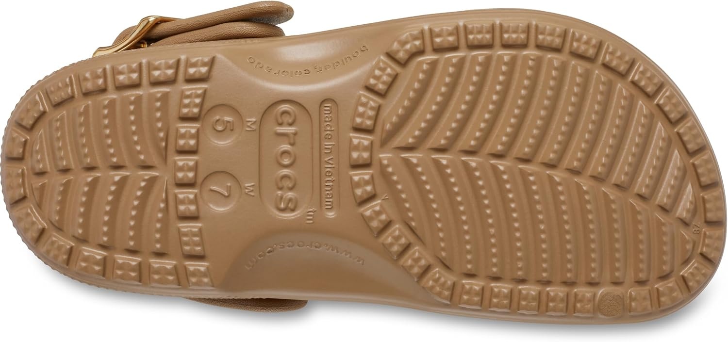 image:imageCrocs UnisexAdult Classic Metallic Buckle ClogsMetallic Sepia