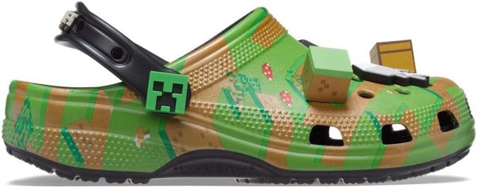 image:imageCrocs UnisexAdult Classic Minecraft ClogsMulti Green