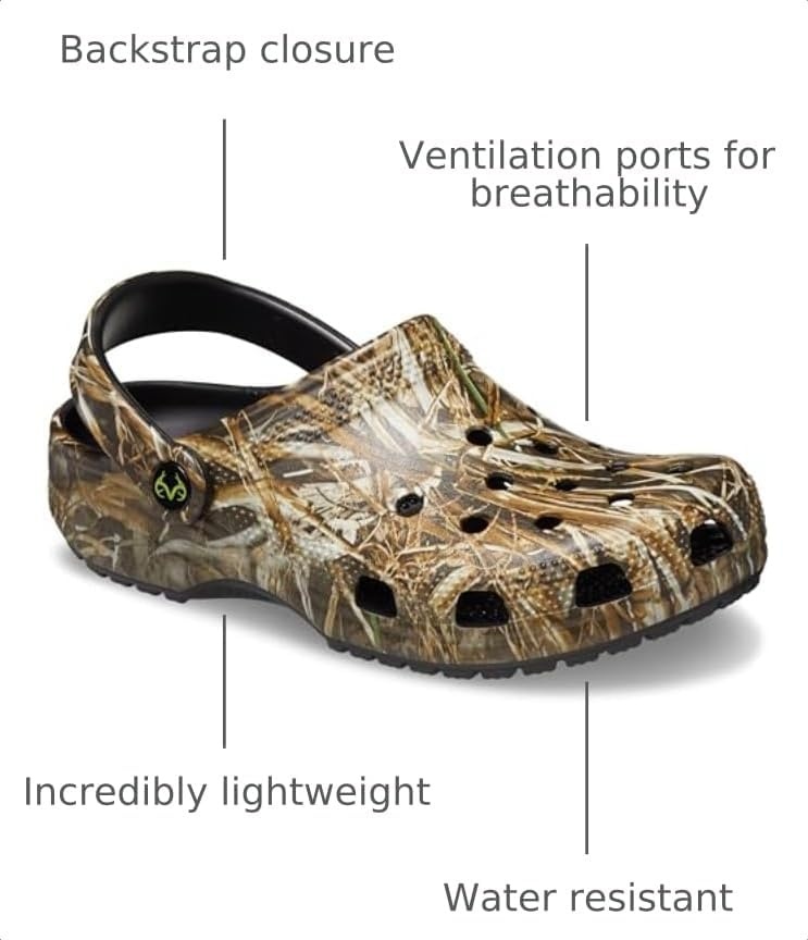 image:imageCrocs UnisexAdult Classic Realtree ClogMulti Max 7