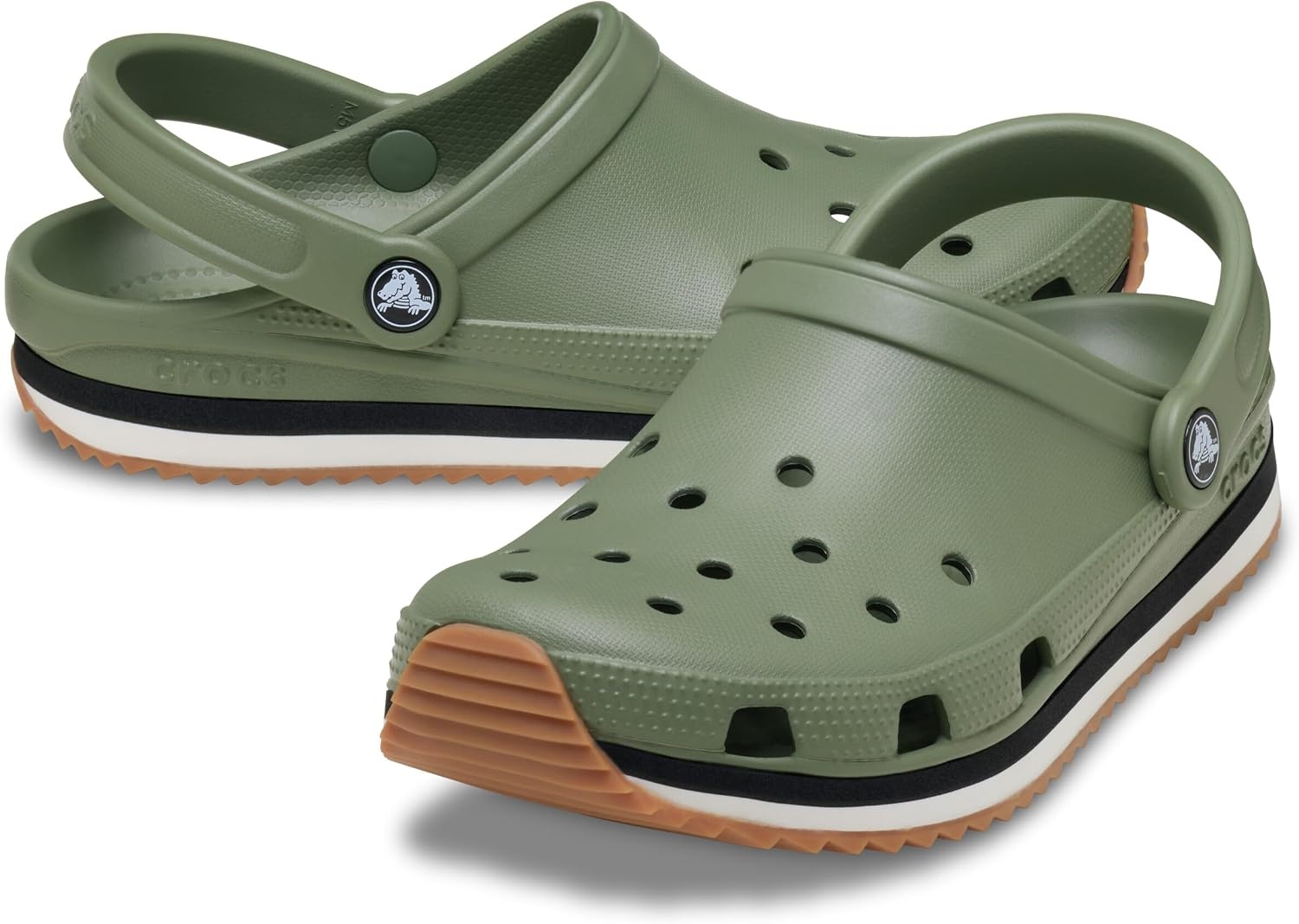 image:imageCrocs UnisexAdult Classic Retro Runner ClogsCargo
