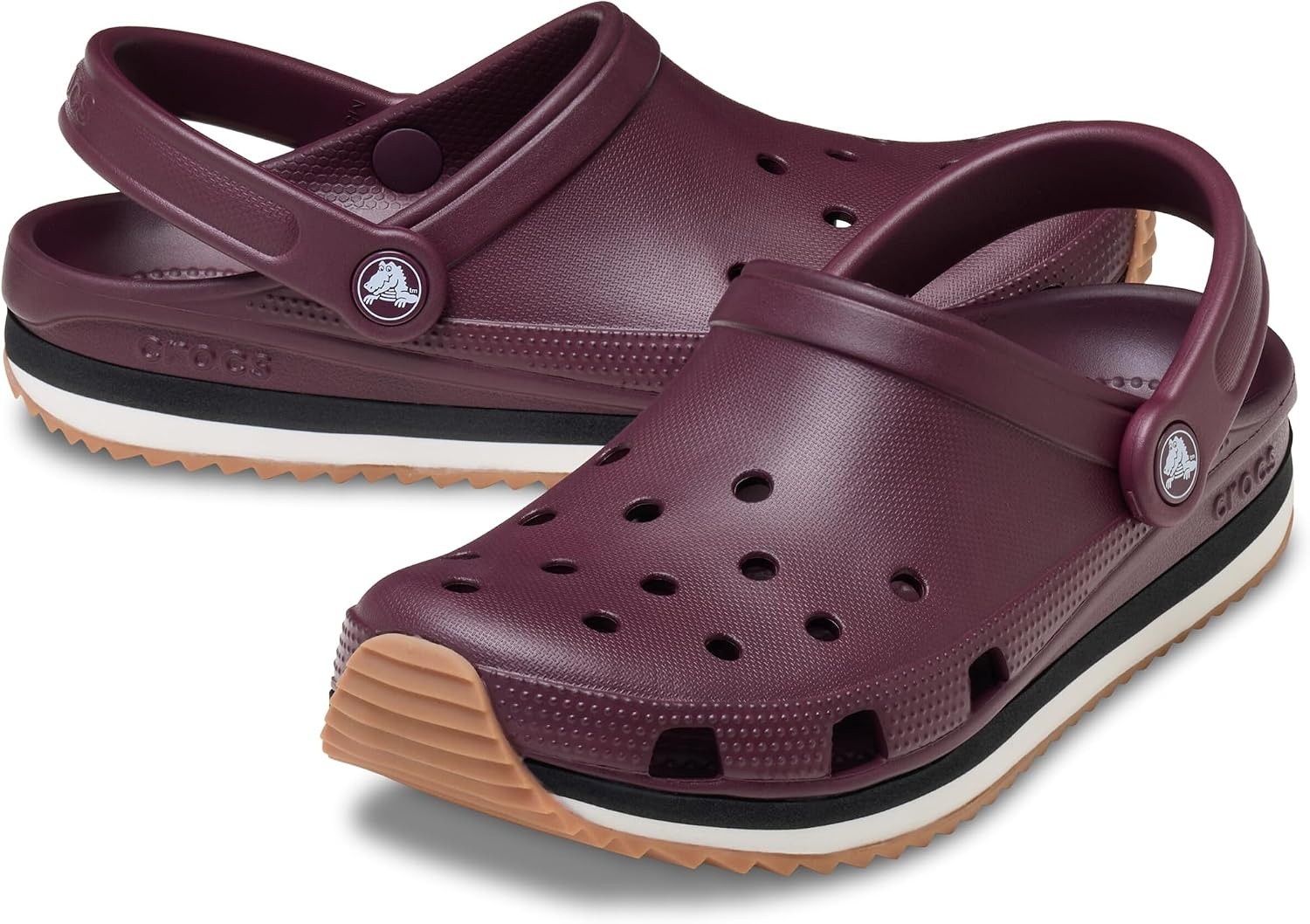image:imageCrocs UnisexAdult Classic Retro Runner ClogsHeritage Red
