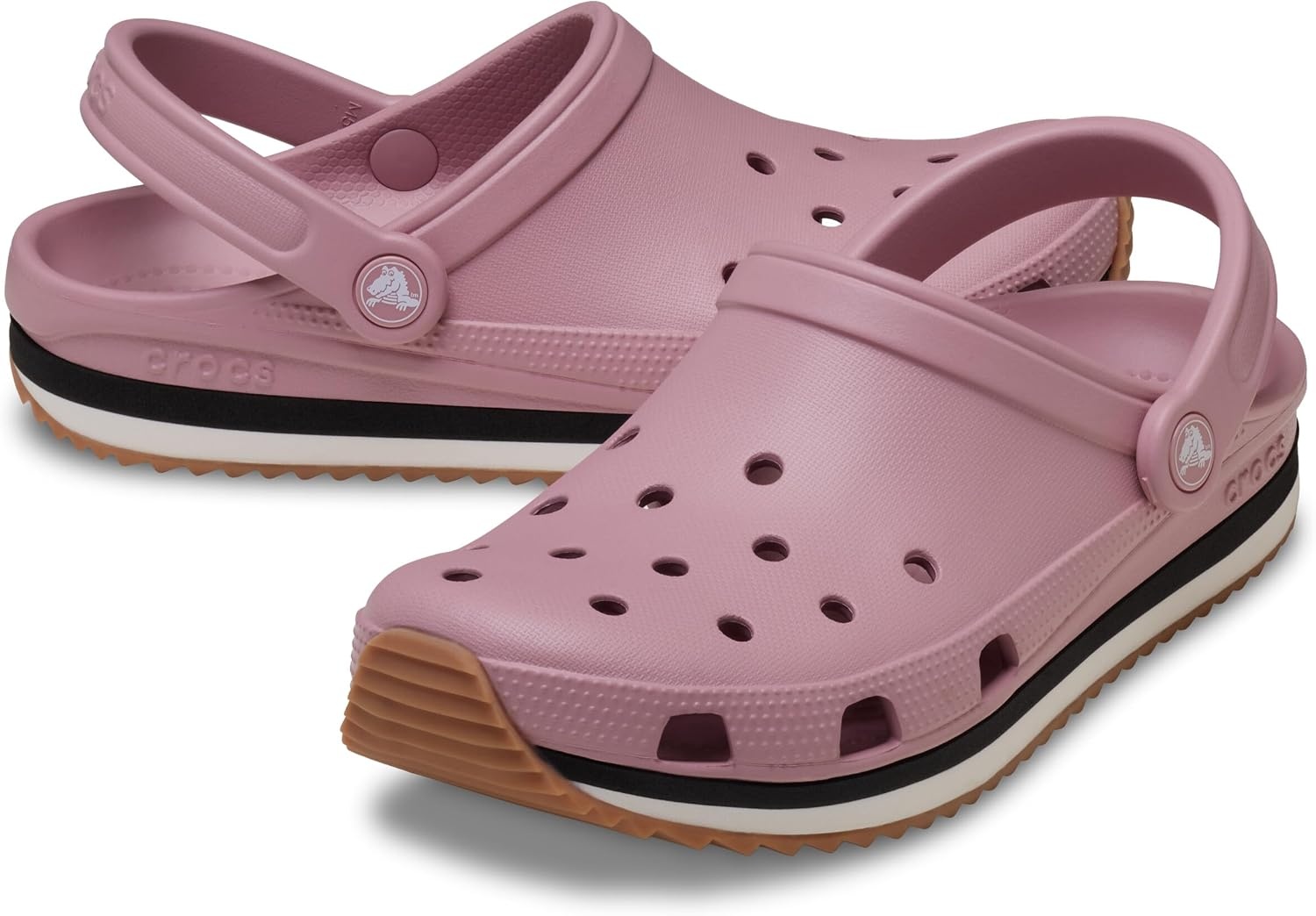 image:imageCrocs UnisexAdult Classic Retro Runner ClogsMauve