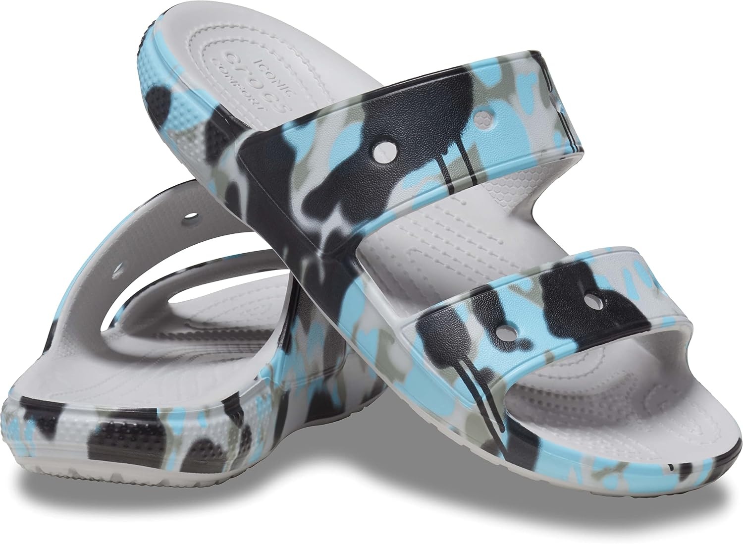 image:imageCrocs UnisexAdult Classic SandalSeasonal Graphics SlideAtmosphere