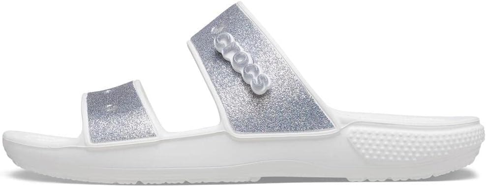 image:imageCrocs UnisexAdult Classic SandalSeasonal Graphics SlideMulticolor Glitter